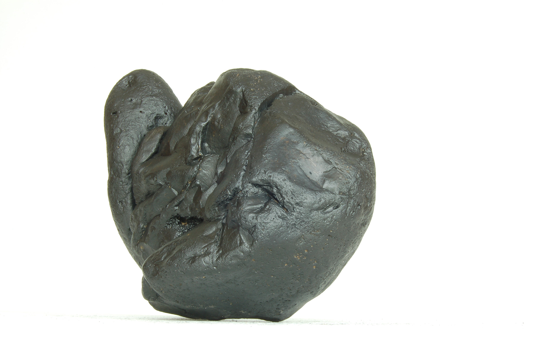 Jean-Michel Sanejouand - Sculpture - La trouée du singe - 2009 - Stones painted in black